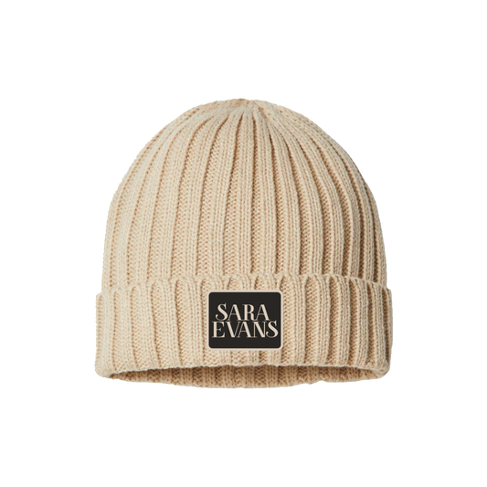 Beige Beanie