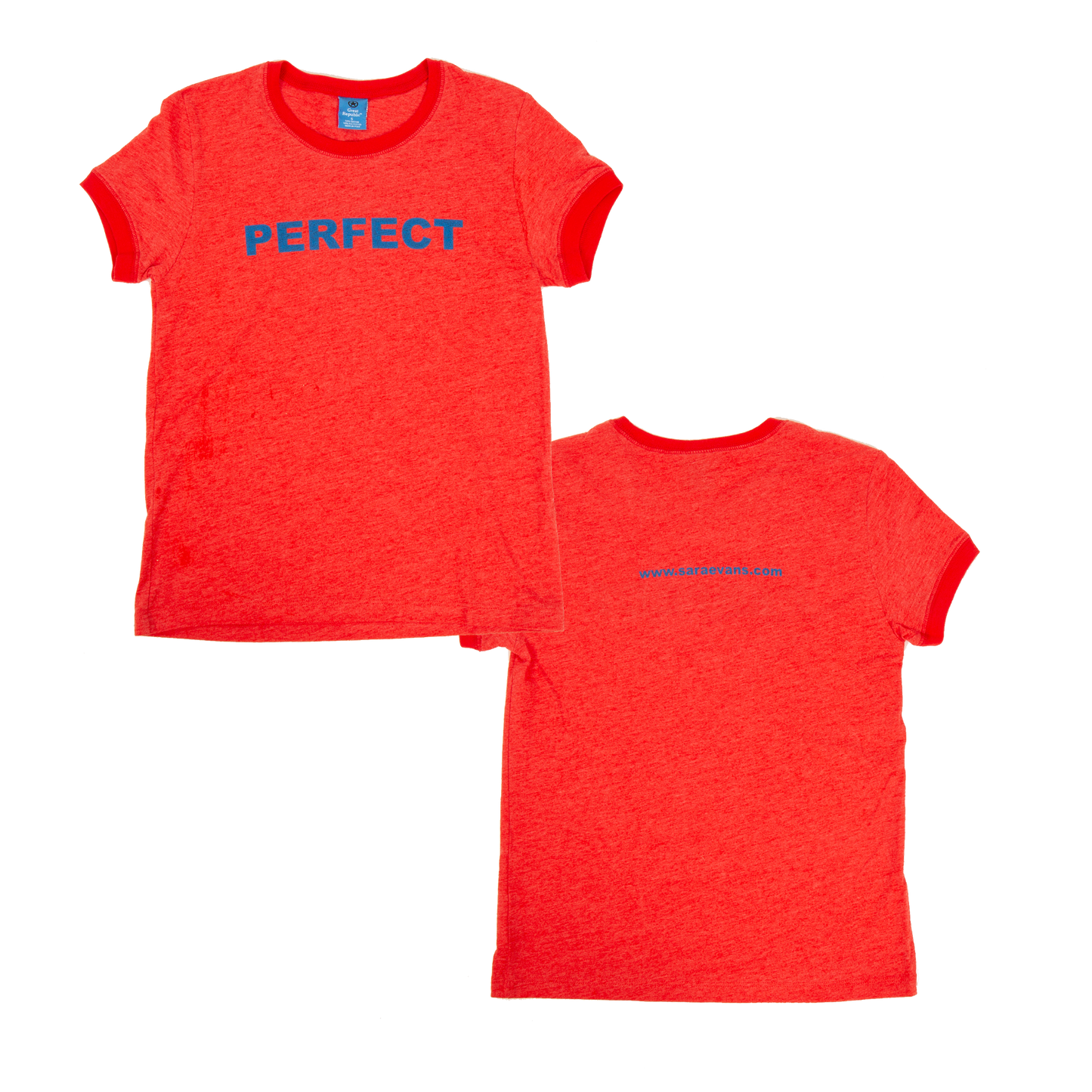 Red Perfect Youth Tee