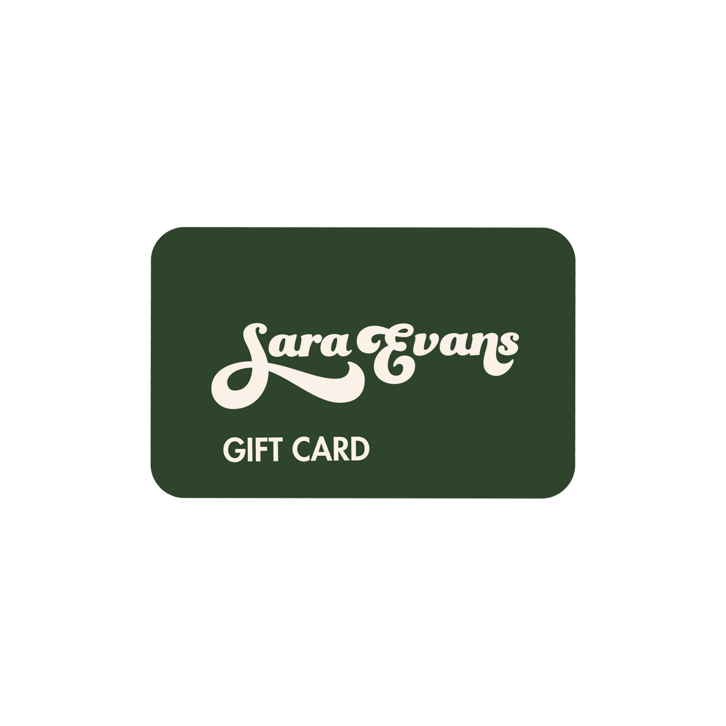 Sara Evans Store Gift Card