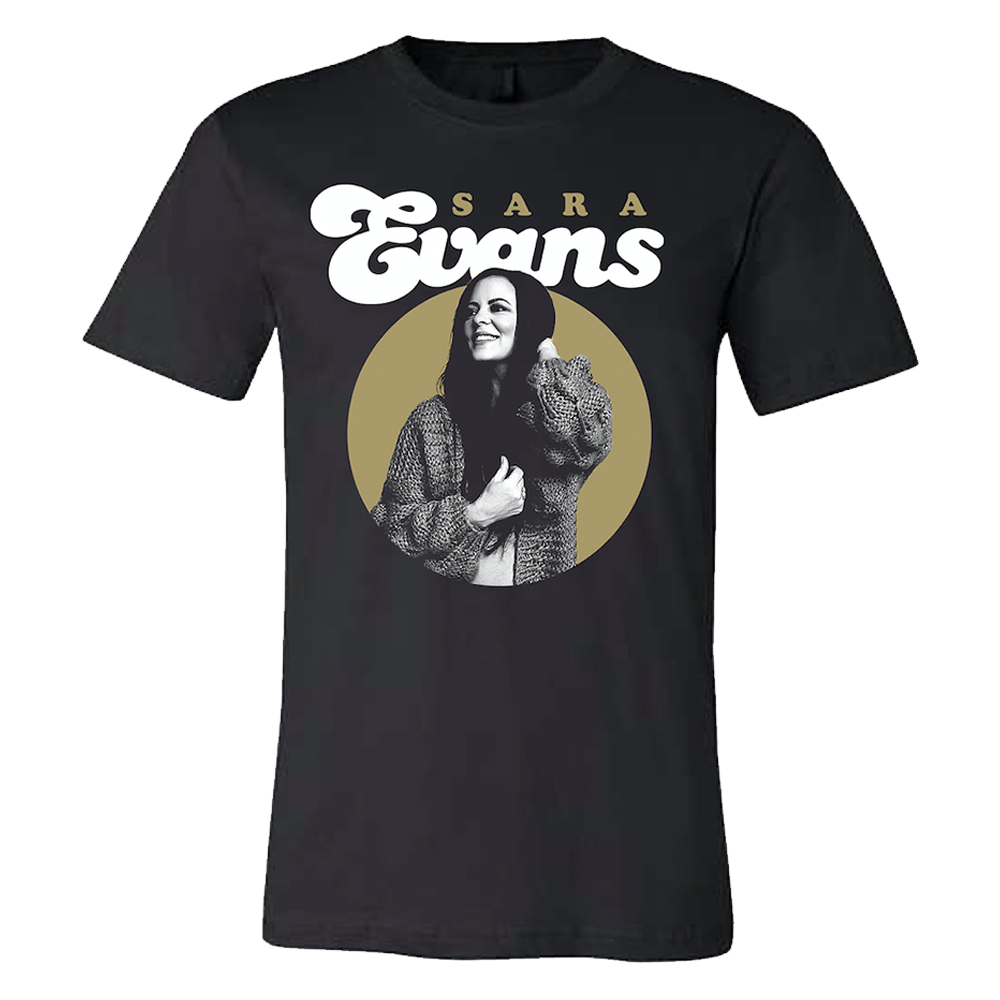 Black Circle Portrait Tee