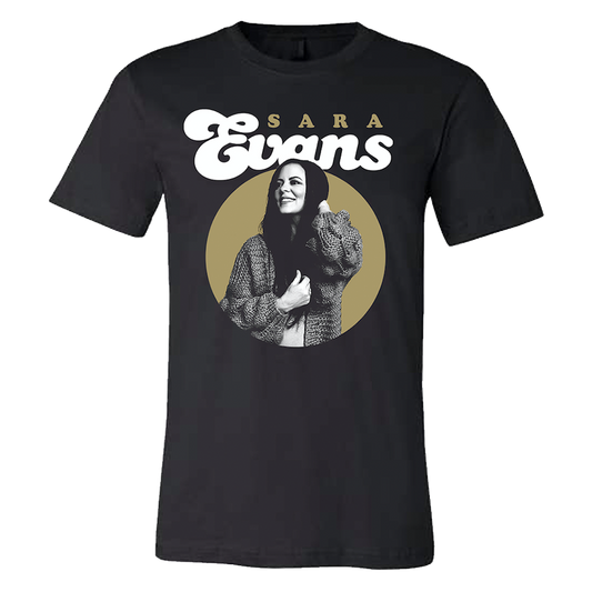 Black Circle Portrait Tee