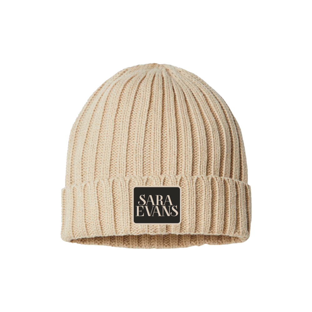 Beige Beanie