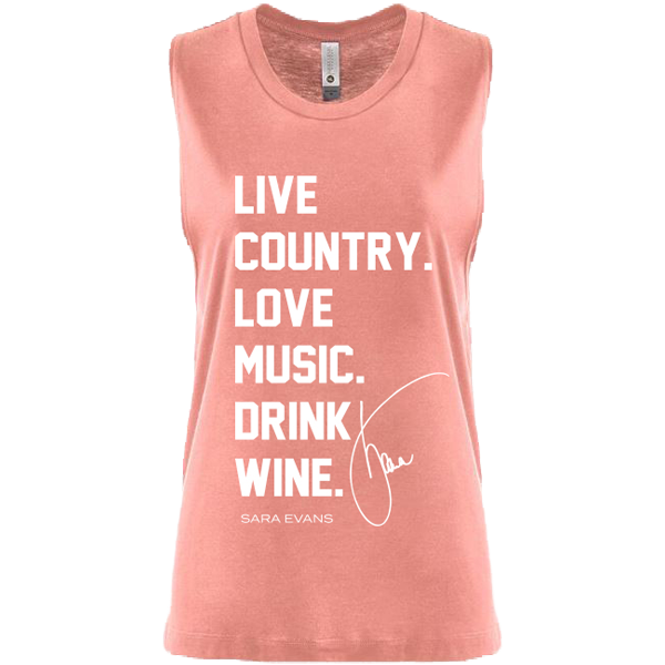 Live Country Love Music Tank