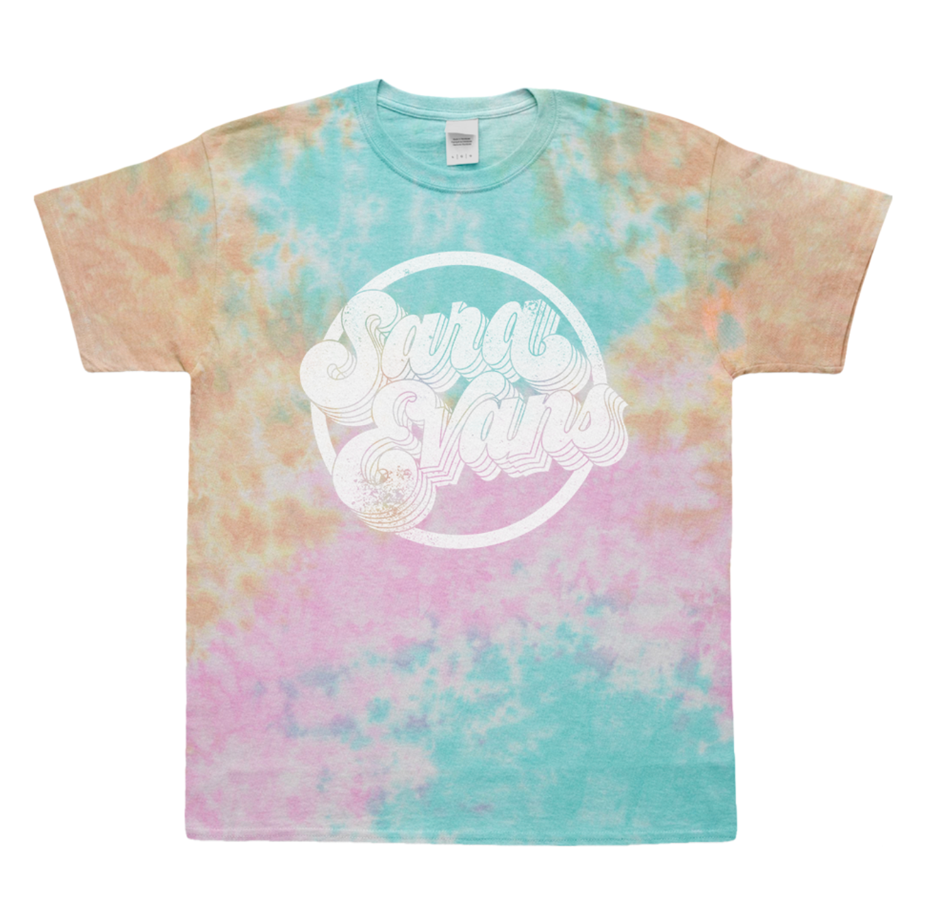 Circle Tie Dye Tee